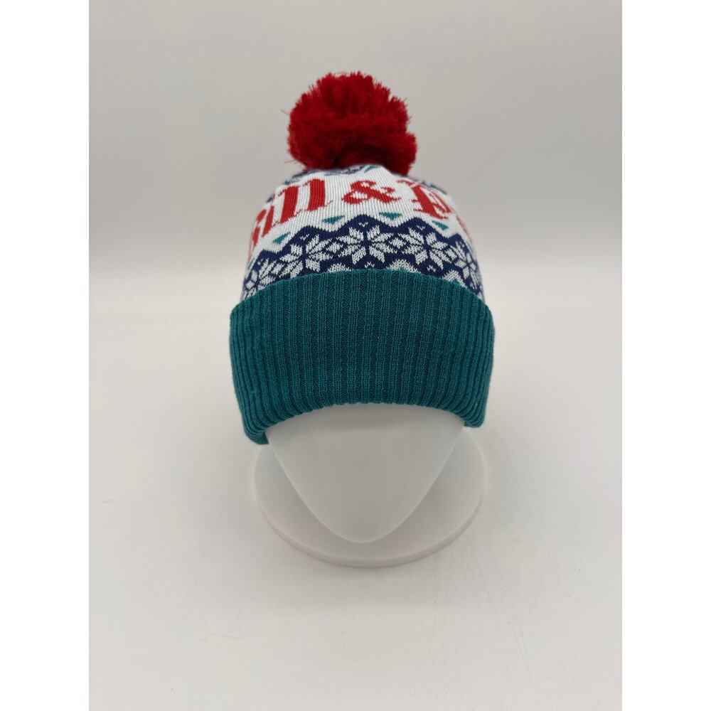 Locale Outdoor Winter Snow Ski Beanie Hat Pom Pom Adult OS Bill & Paul